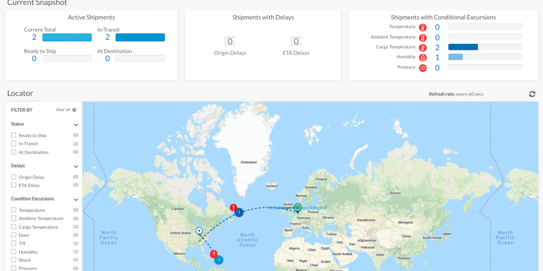 CSafe Global lanza una novedad en la industria: visibilidad de envíos en tiempo real