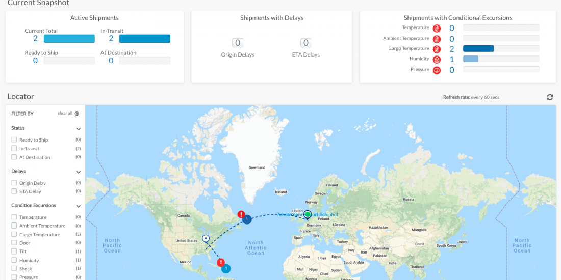 CSafe Globalが業界初のリアルタイム出荷可視化を立ち上げ